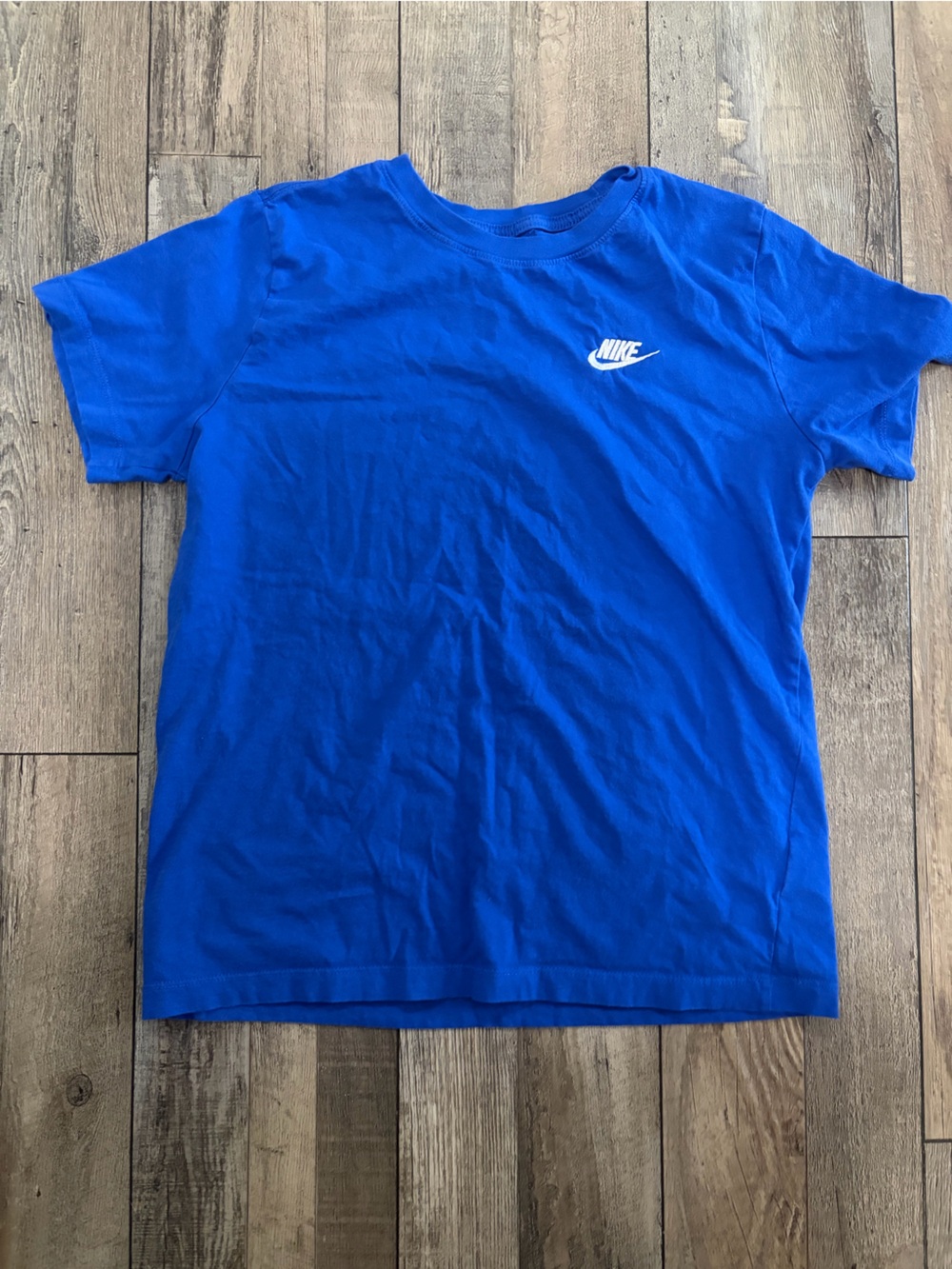 Boys Blue Nike tee